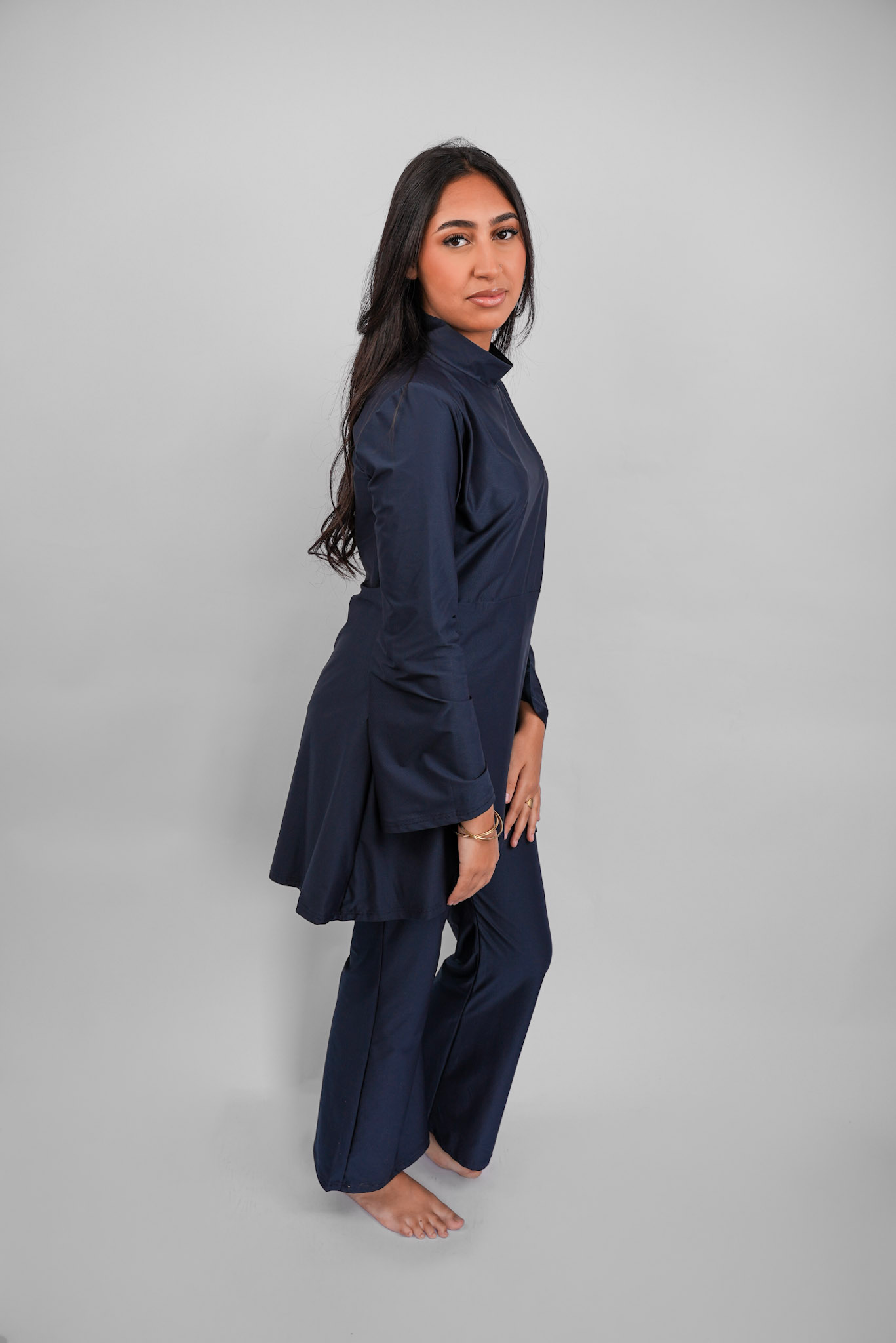 Burkini bleu foncé