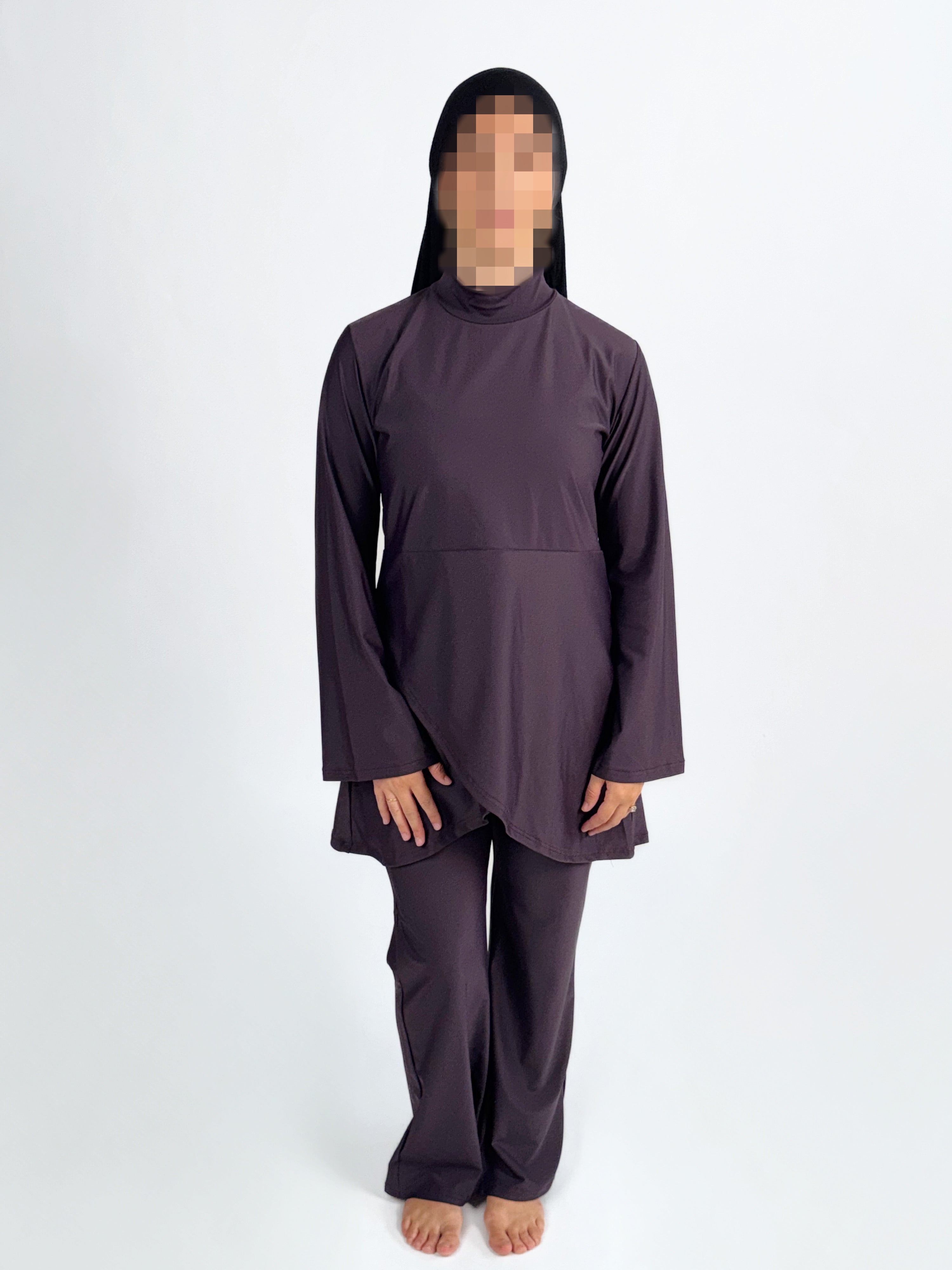 Burkini aubergine