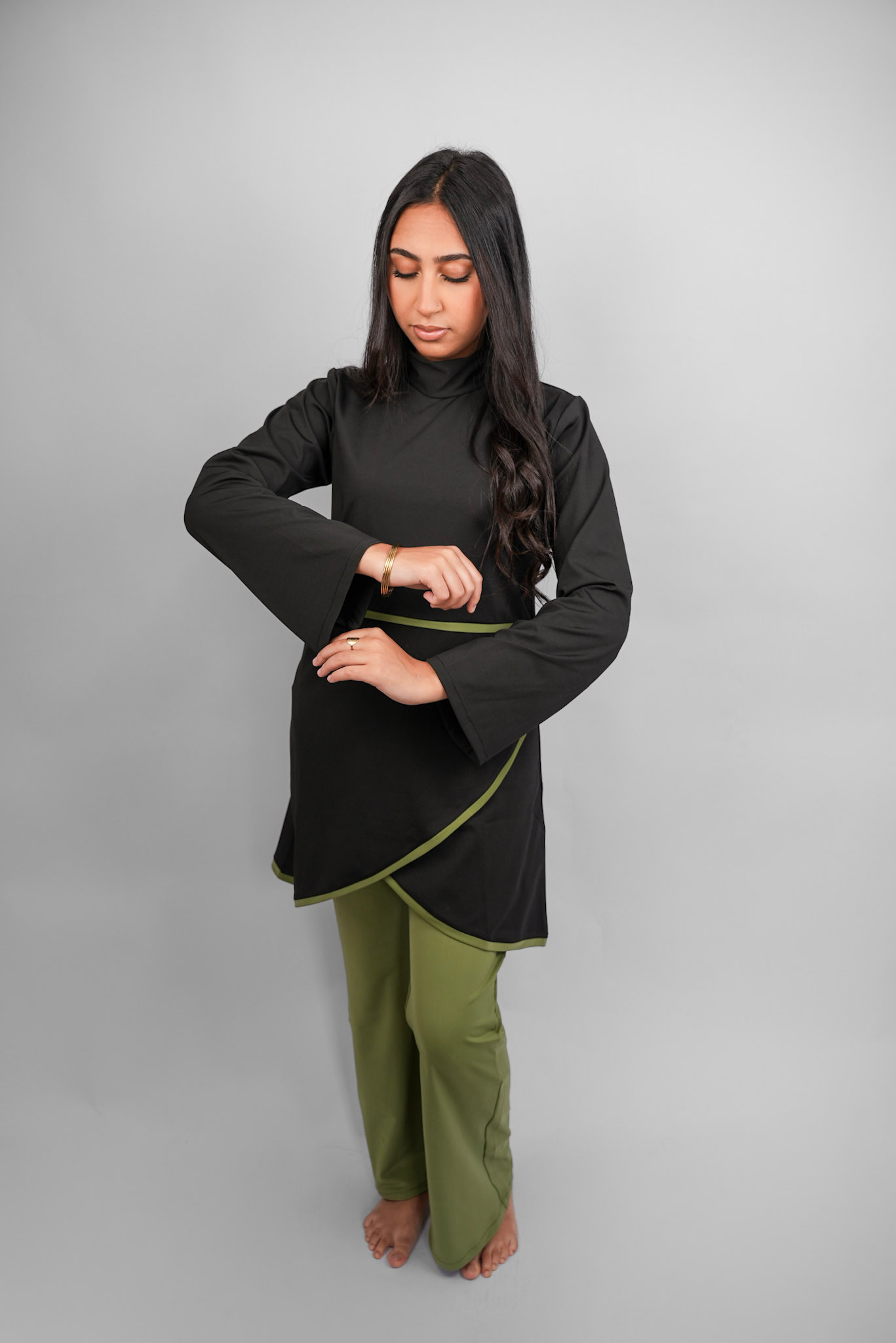 Burkini bicolore