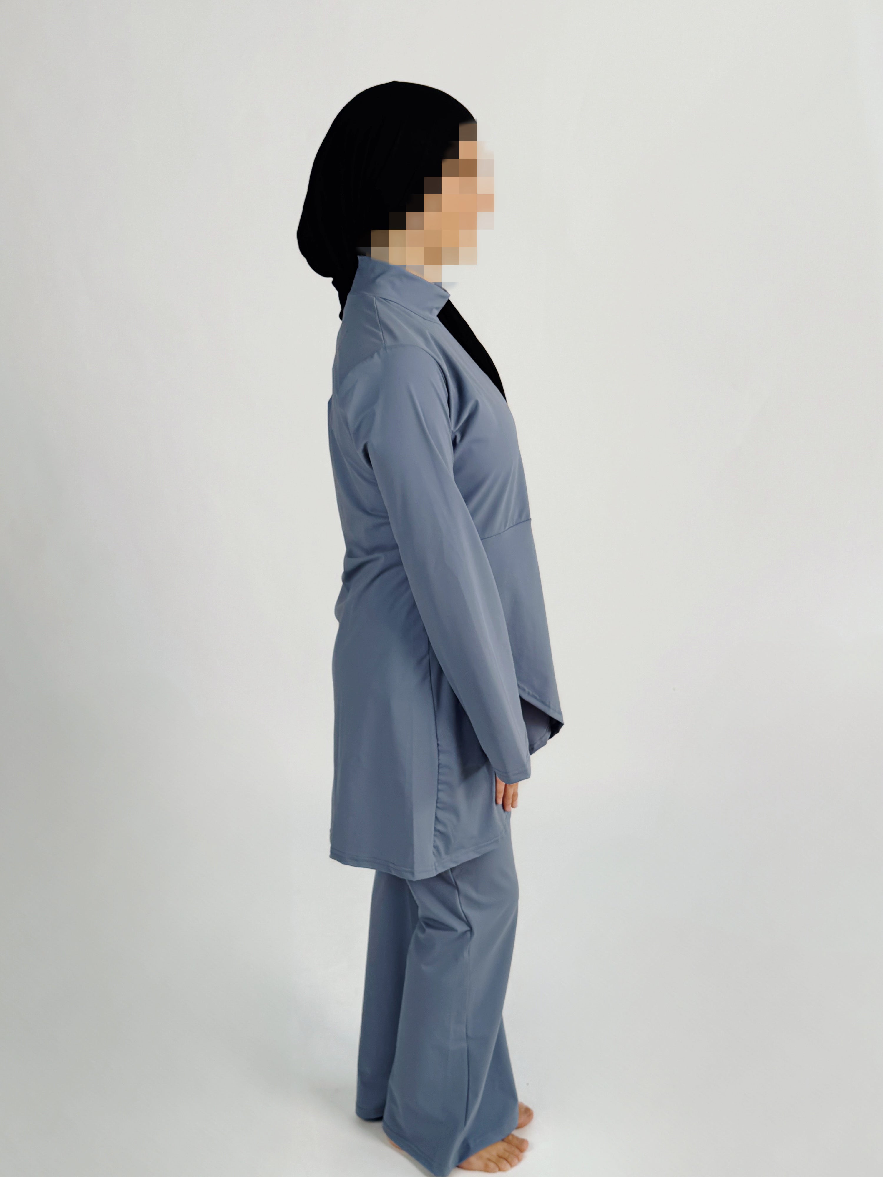 Burkini bleu ciel