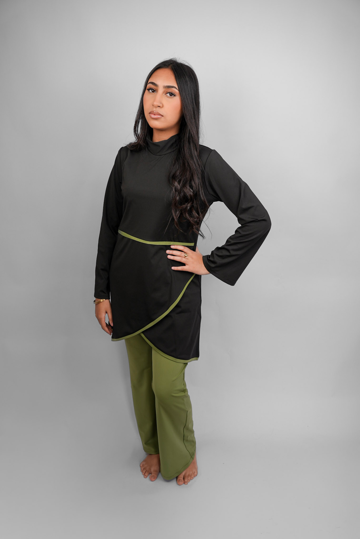 Burkini bicolore