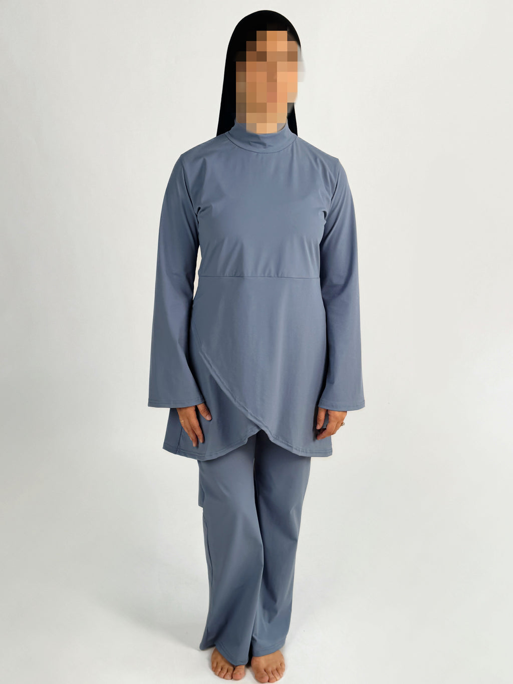 Burkini bleu ciel