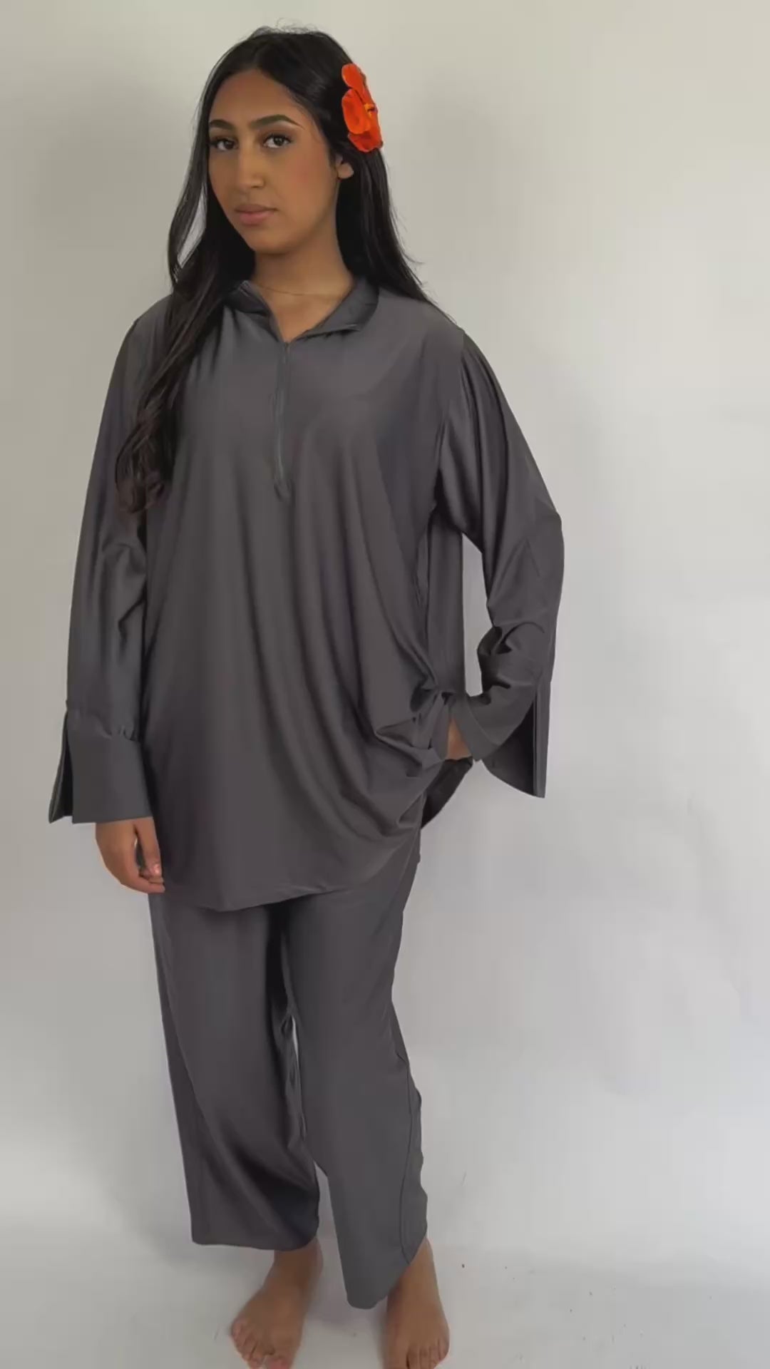 Burkini Belaya gris